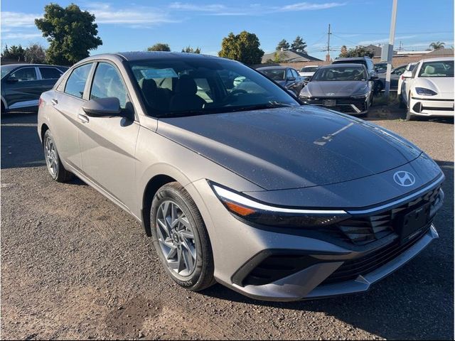 2025 Hyundai Elantra Hybrid Blue