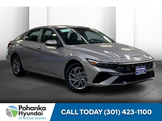 2025 Hyundai Elantra Hybrid Blue