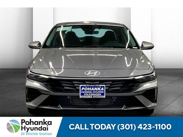 2025 Hyundai Elantra Hybrid Blue