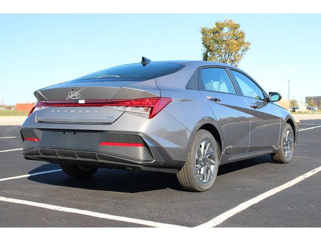 2025 Hyundai Elantra Hybrid Blue