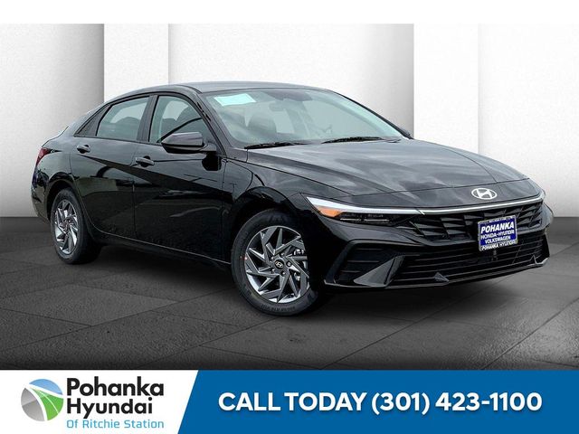 2025 Hyundai Elantra Hybrid Blue