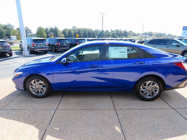 2025 Hyundai Elantra Hybrid Blue