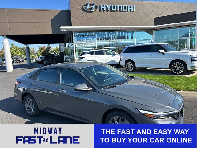 2025 Hyundai Elantra Hybrid Blue