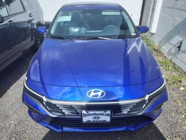 2025 Hyundai Elantra Hybrid Blue