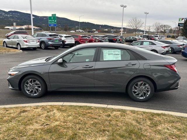 2025 Hyundai Elantra Hybrid Blue