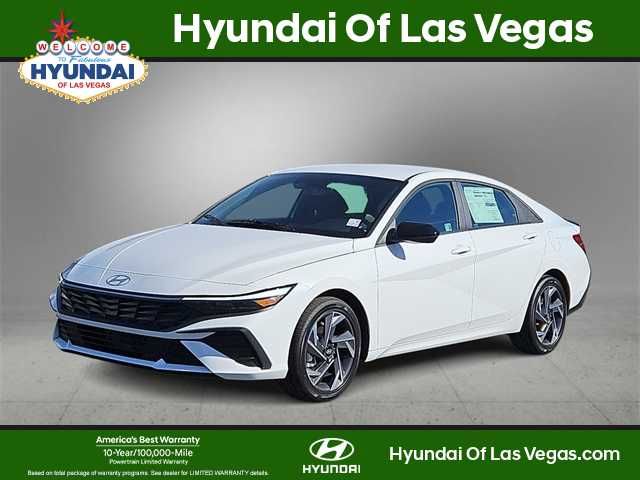 2025 Hyundai Elantra Hybrid Blue