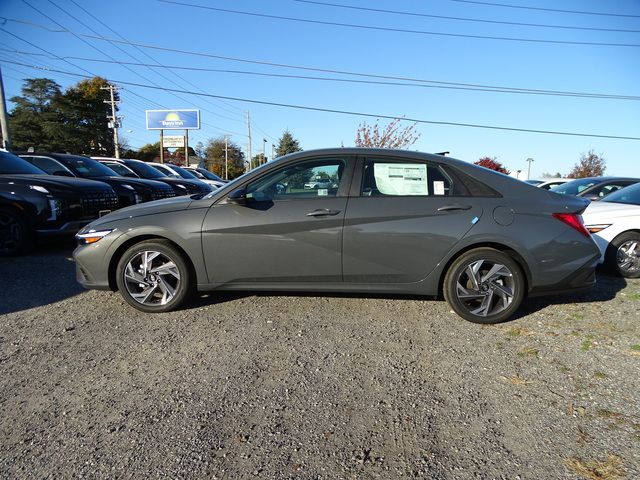 2025 Hyundai Elantra Hybrid Blue