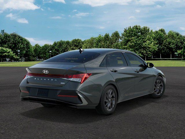 2025 Hyundai Elantra Hybrid Blue