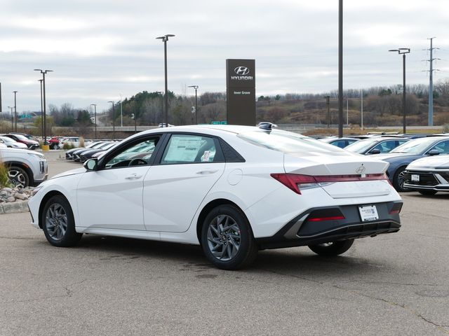 2025 Hyundai Elantra Hybrid Blue