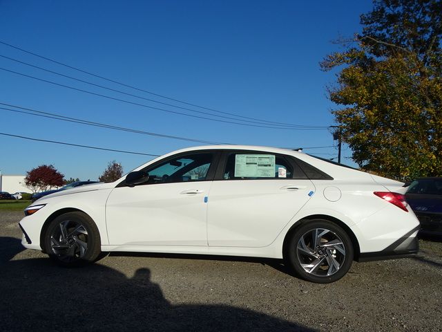 2025 Hyundai Elantra Hybrid Blue