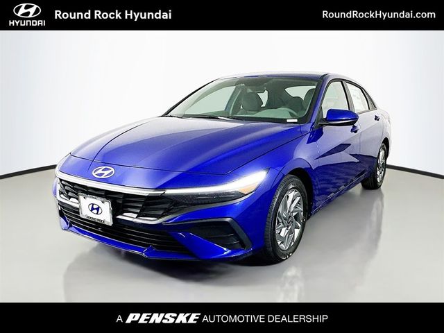 2025 Hyundai Elantra Hybrid Blue