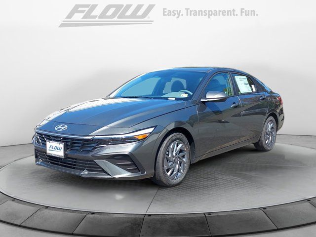 2025 Hyundai Elantra Hybrid Blue