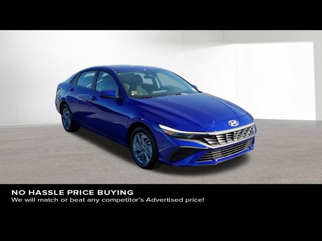 2025 Hyundai Elantra Hybrid Blue