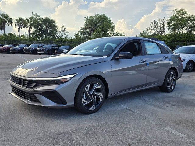 2025 Hyundai Elantra Hybrid Blue