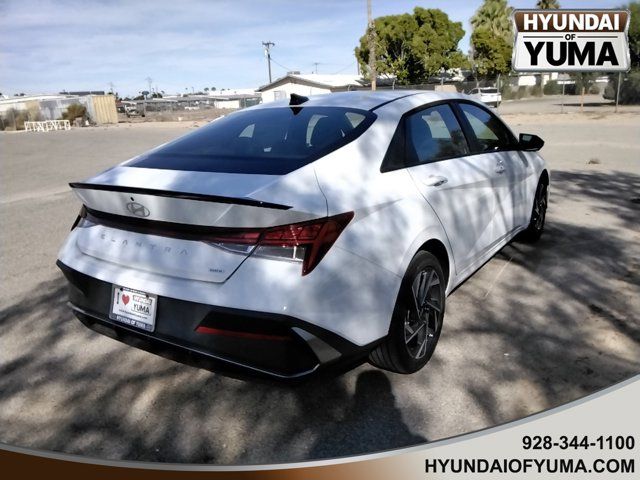 2025 Hyundai Elantra Hybrid Blue