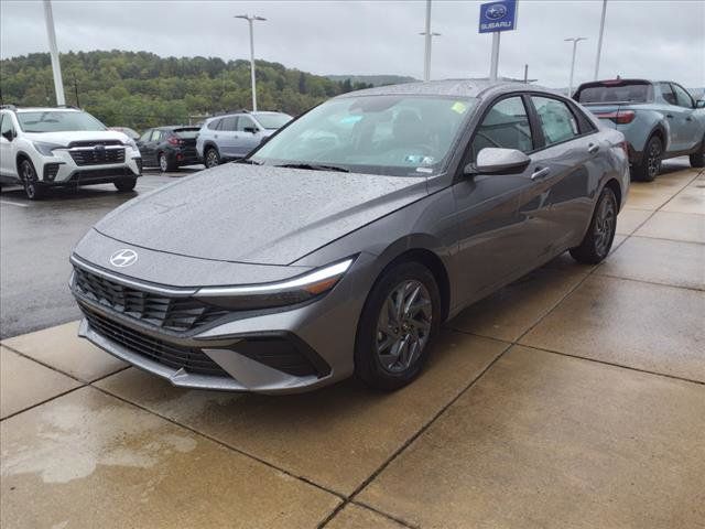 2025 Hyundai Elantra Hybrid Blue