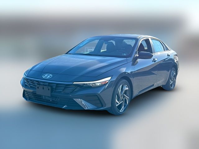 2025 Hyundai Elantra Hybrid Blue