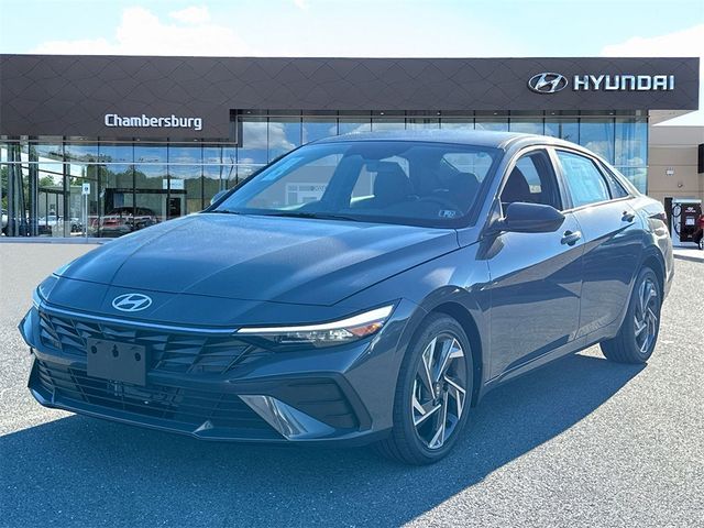 2025 Hyundai Elantra Hybrid Blue