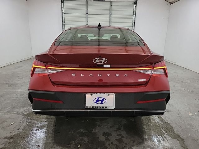 2025 Hyundai Elantra Hybrid Blue