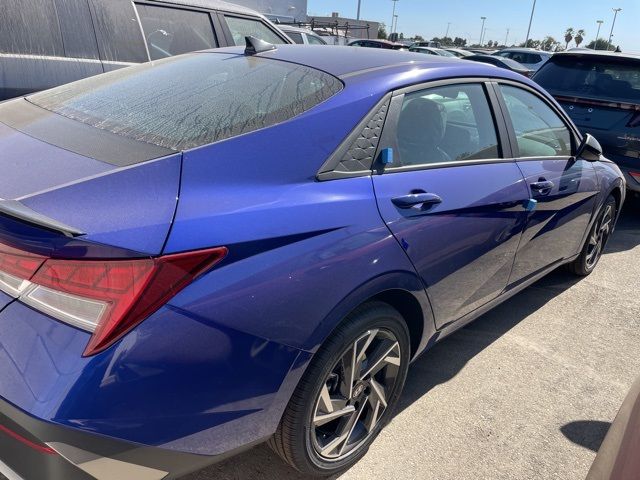 2025 Hyundai Elantra Hybrid Blue