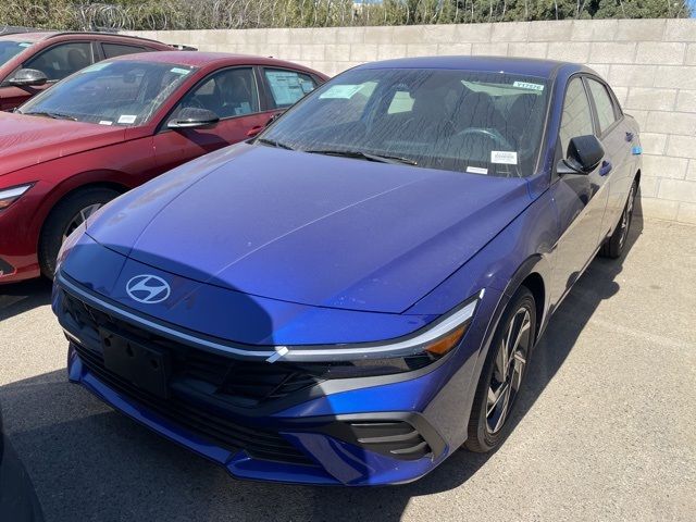 2025 Hyundai Elantra Hybrid Blue