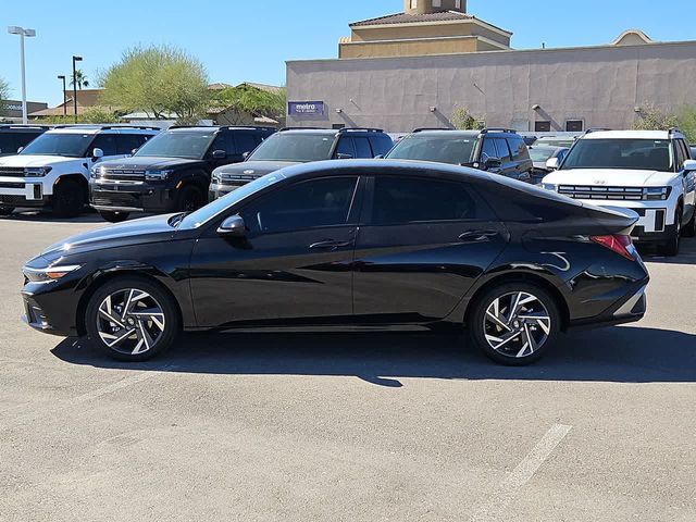 2025 Hyundai Elantra Hybrid Blue