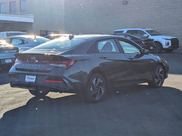 2025 Hyundai Elantra Hybrid Blue