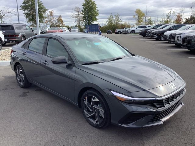 2025 Hyundai Elantra Hybrid Blue