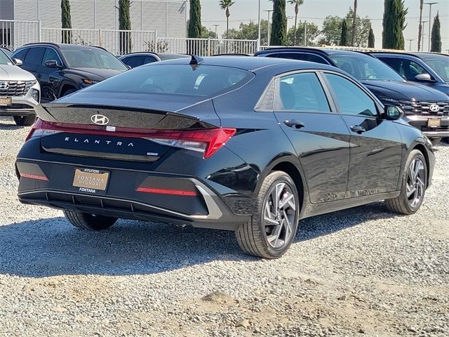 2025 Hyundai Elantra Hybrid Blue