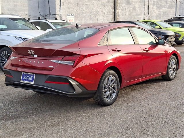 2025 Hyundai Elantra Hybrid Blue