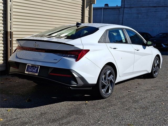 2025 Hyundai Elantra Hybrid Blue