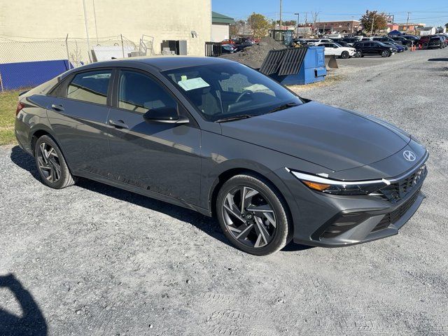 2025 Hyundai Elantra Hybrid Blue