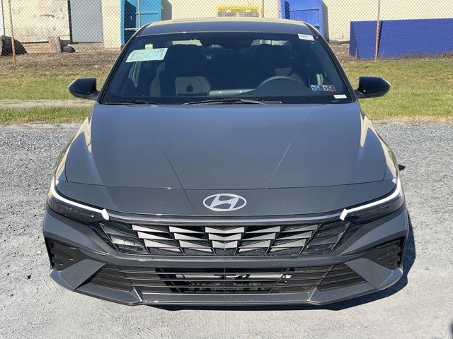 2025 Hyundai Elantra Hybrid Blue