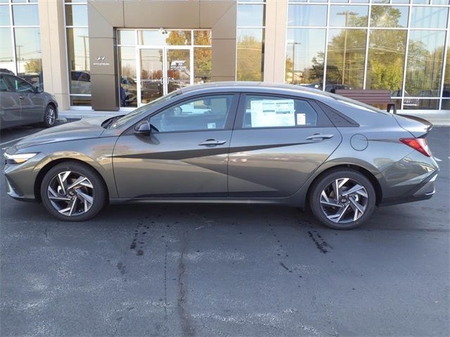 2025 Hyundai Elantra Hybrid Blue