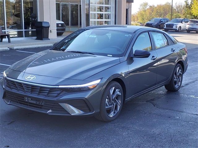 2025 Hyundai Elantra Hybrid Blue