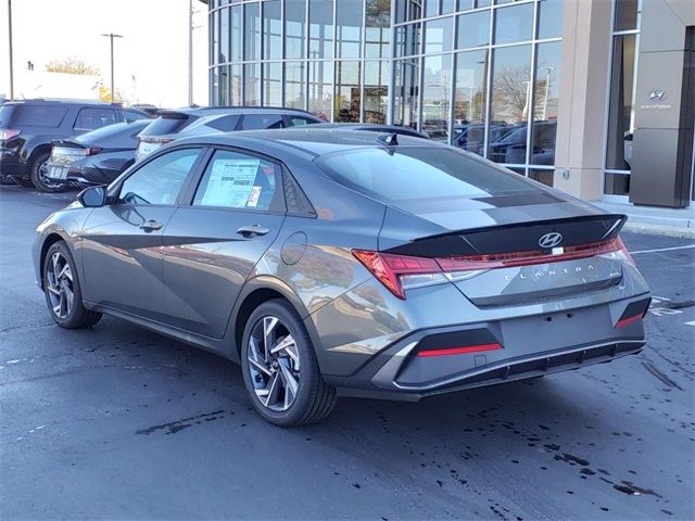 2025 Hyundai Elantra Hybrid Blue