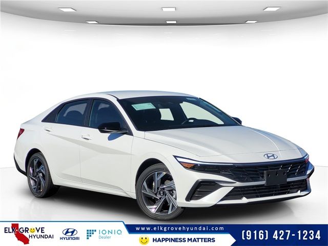 2025 Hyundai Elantra Hybrid Blue