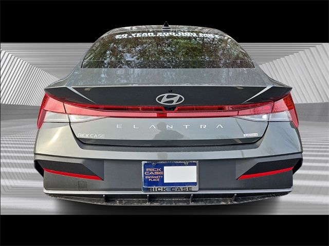 2025 Hyundai Elantra Hybrid Blue