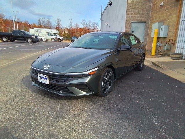 2025 Hyundai Elantra Hybrid Blue