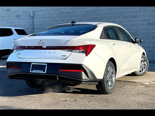 2025 Hyundai Elantra Hybrid Blue