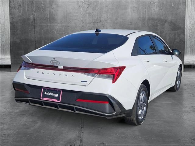 2025 Hyundai Elantra Hybrid Blue