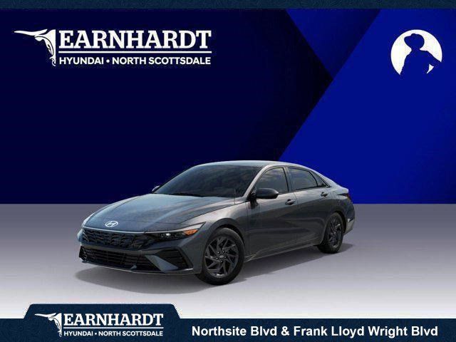 2025 Hyundai Elantra Hybrid Blue