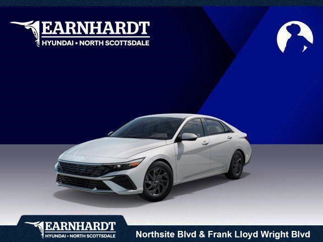 2025 Hyundai Elantra Hybrid Blue