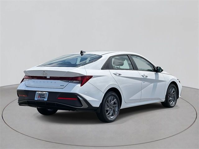 2025 Hyundai Elantra Hybrid Blue