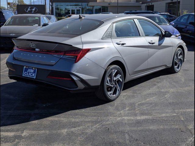 2025 Hyundai Elantra Hybrid Blue