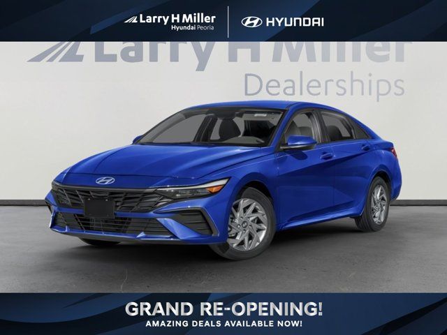 2025 Hyundai Elantra Hybrid Blue