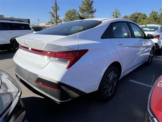 2025 Hyundai Elantra Hybrid Blue