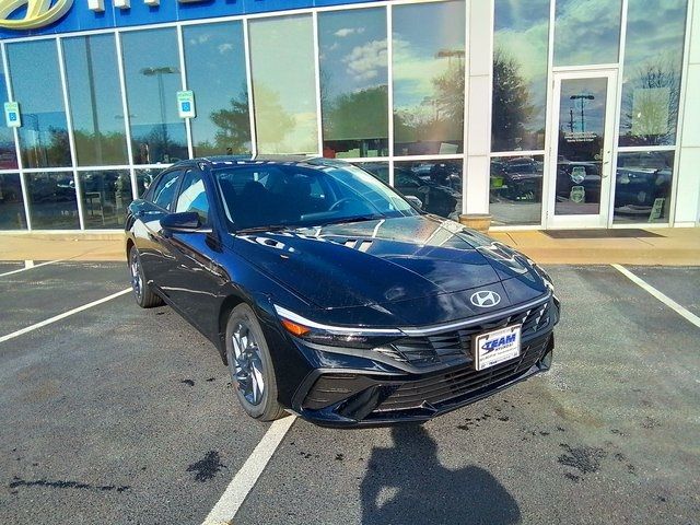 2025 Hyundai Elantra Hybrid Blue