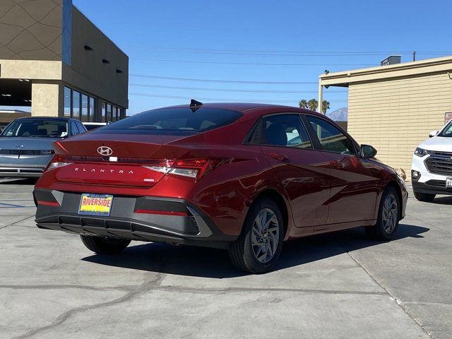 2025 Hyundai Elantra Hybrid Blue