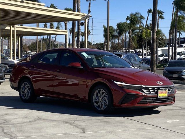 2025 Hyundai Elantra Hybrid Blue